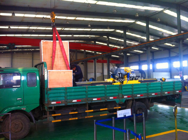 cold flying saw on delivery