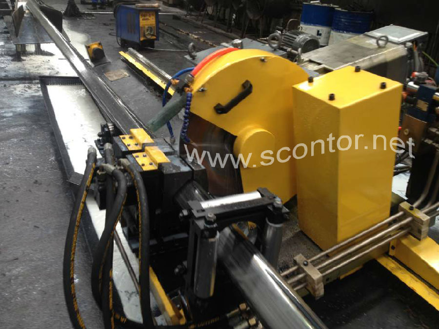 Cold saw in Huaxi Village China