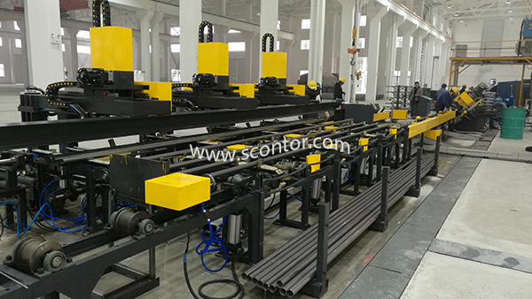 Steel Pipe Stacking