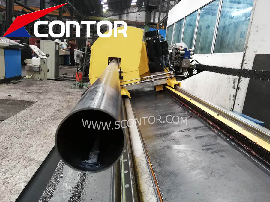 cold sawing car anti-collision bar