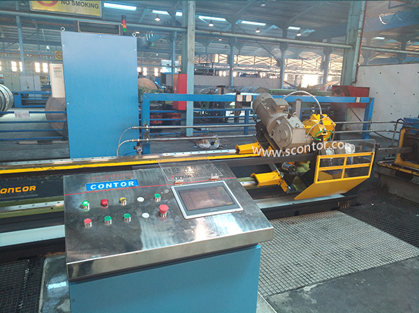 welded pipe flying saw