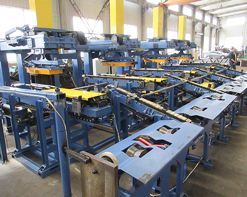steel tube palletizing equipment