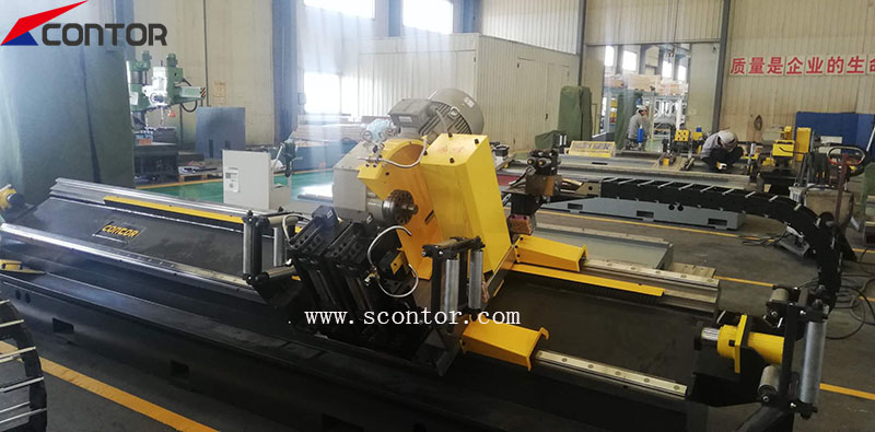 flying cutoff saw installation