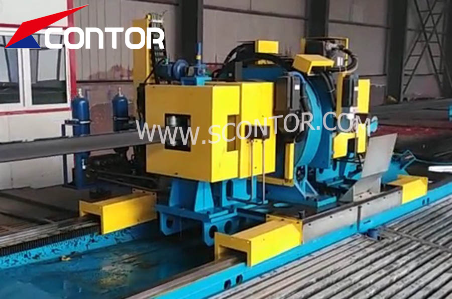 CNC milling type cold saw