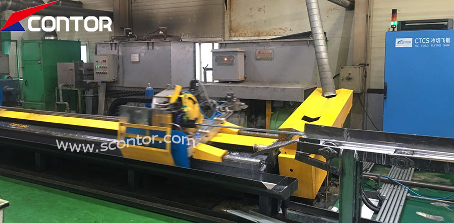 flying cold saw
