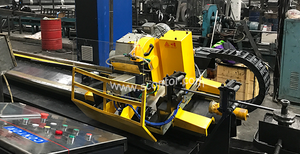 teel pipe flying saw cutting machine