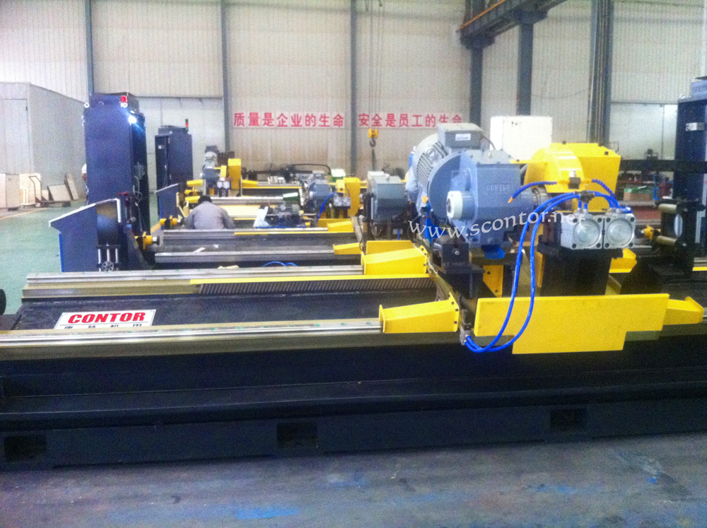 Cut to length cold saw on Delivery Again