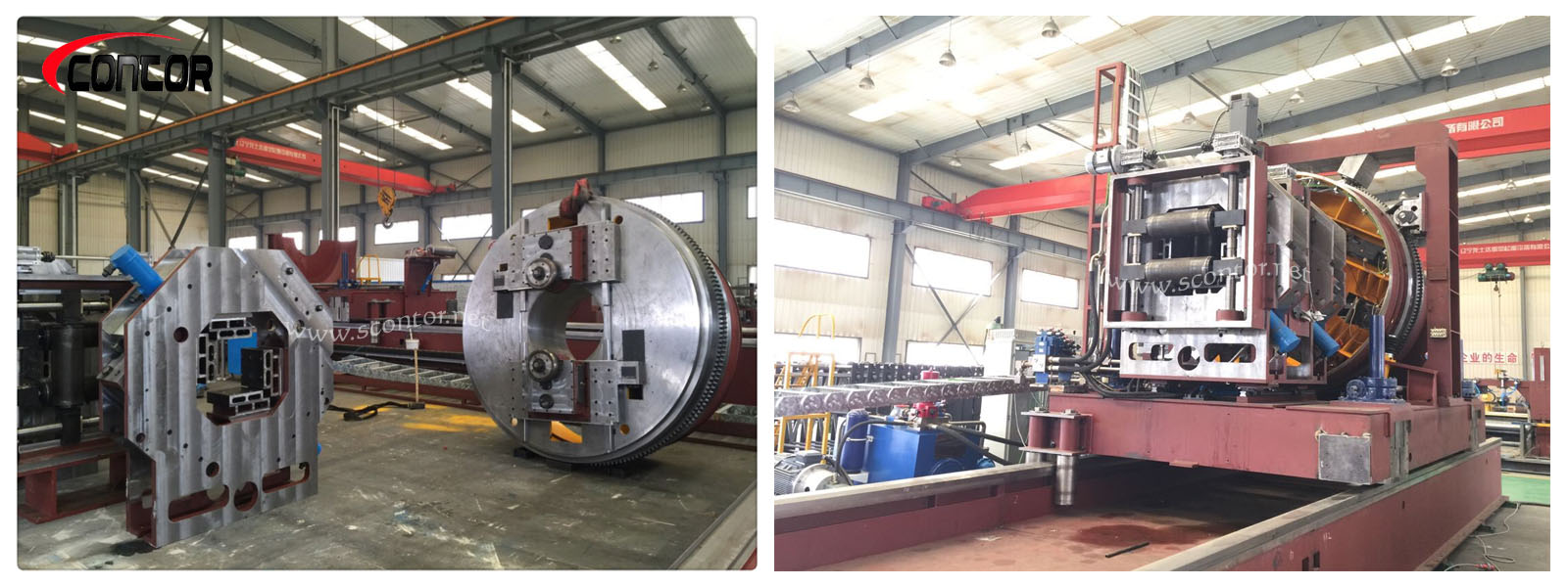 CNC Milling Machine for Large Pipe Cutting