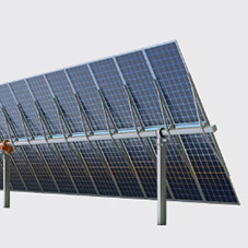 solar panel pole---cold flying saw