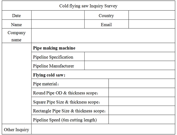 tube mill survey