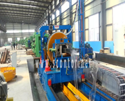 300 milling type flying cutoff saw