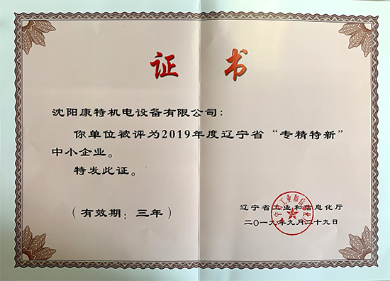 Specialized and Specialized New Enterprises