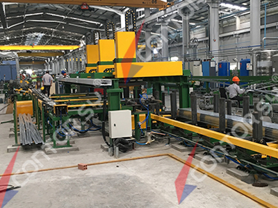 50 Steel pipe palletizer Cambodia