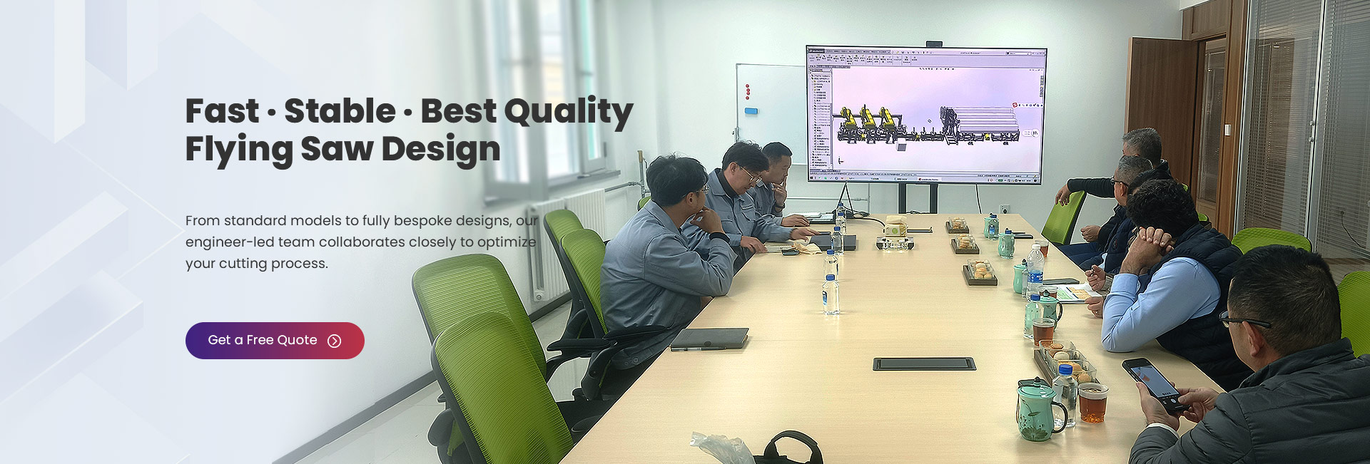 Fast . Stable . Best Quality Flying Saw Design