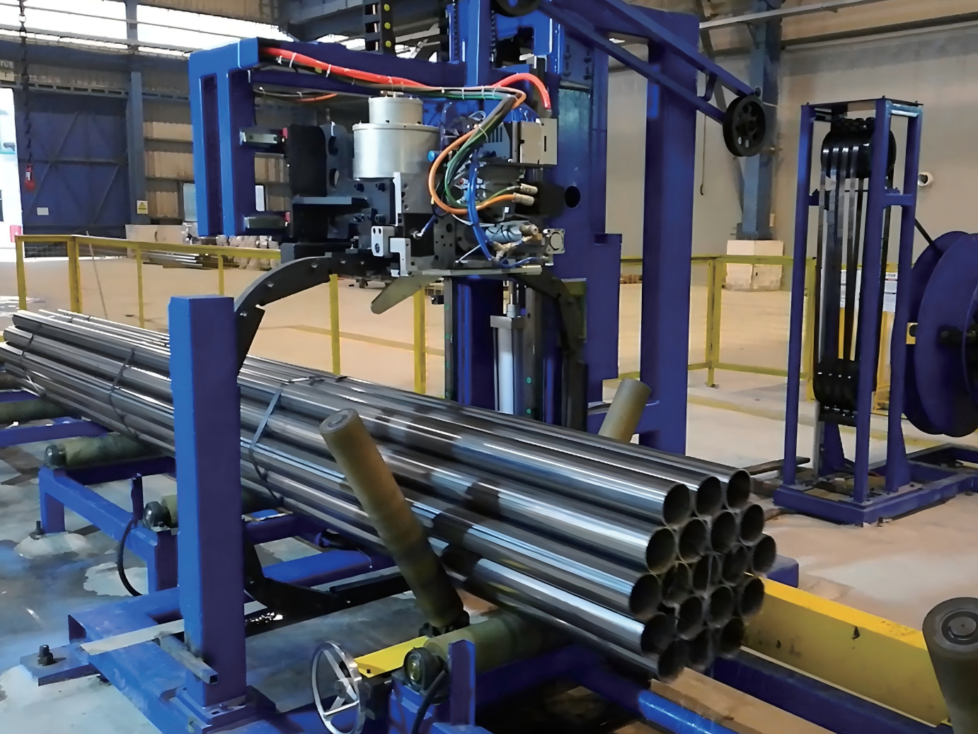 contor tube bundling