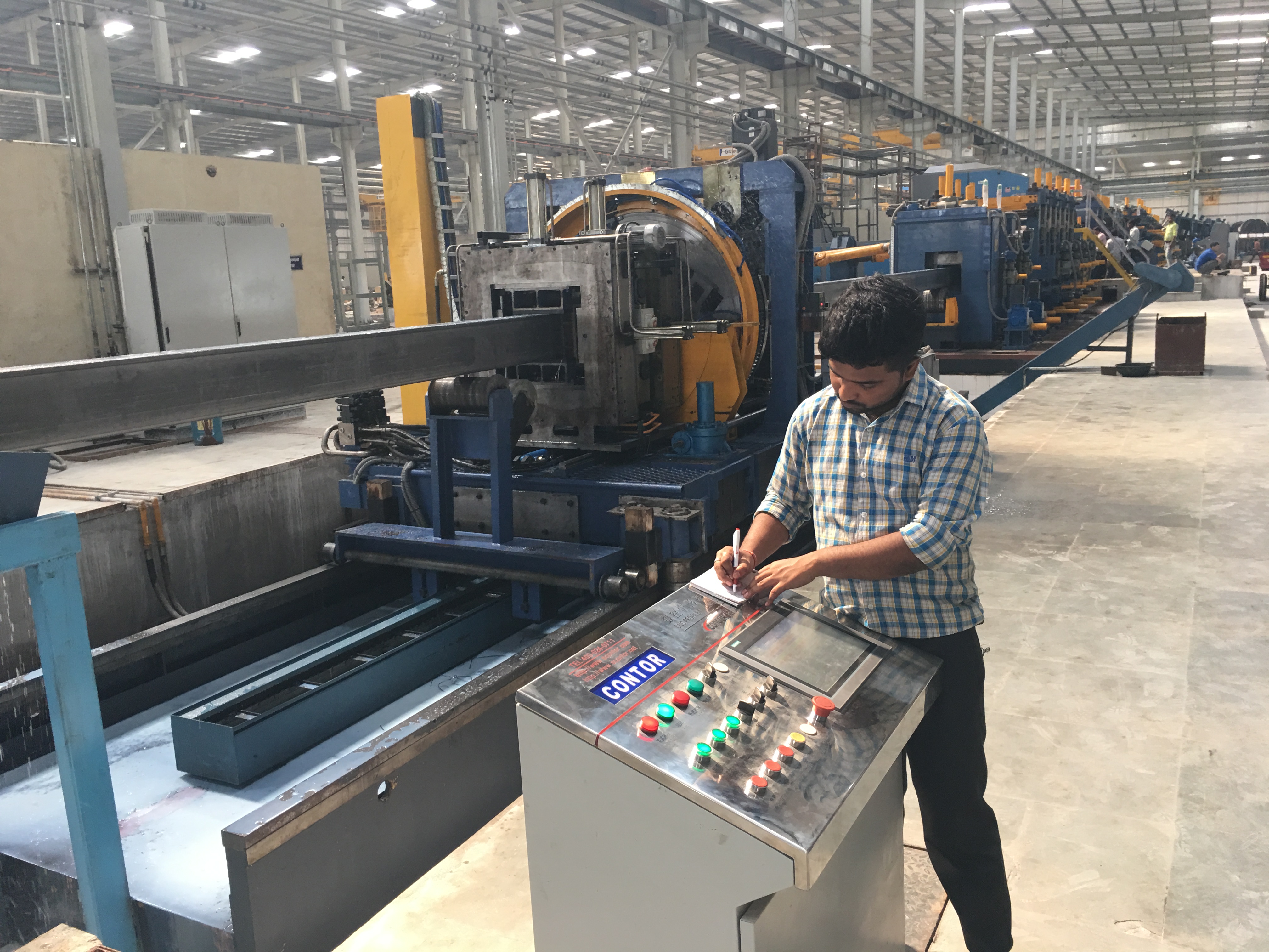 CONTOR's Milling Flying Saw in Construction