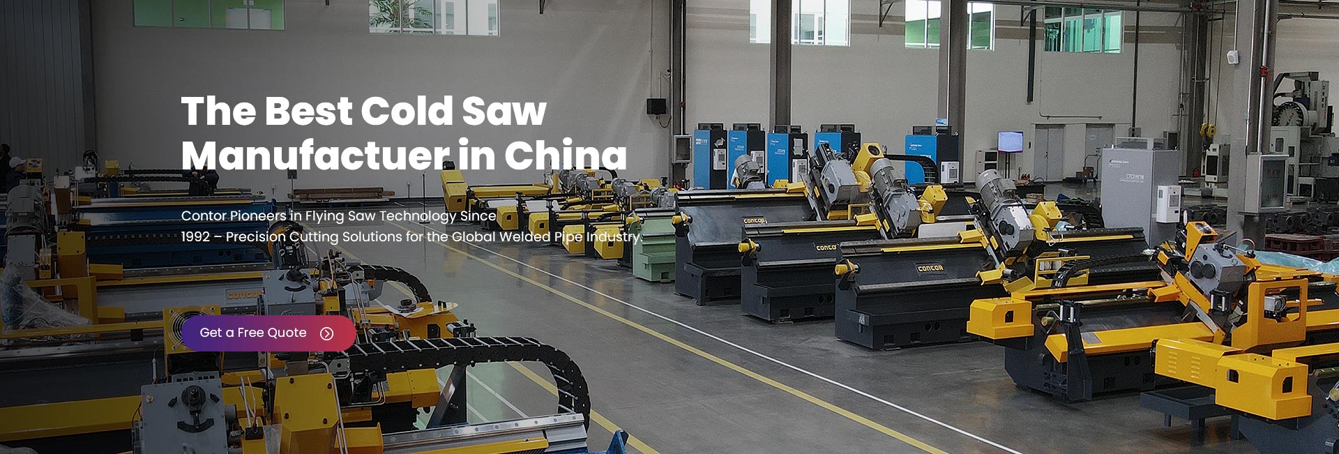 The Best Cold Saw Manufactuer in China